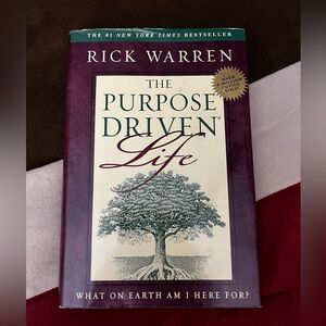 Rick Warren's The Purpose Driven Life - Purple Hardcover